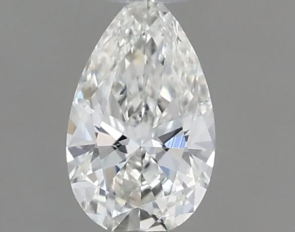 0.20ct Pear Natural Diamond (Colour G, Clarity VVS2, GIA Certified)