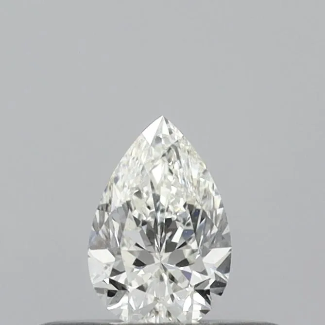0.20ct Pear Natural Diamond (Colour I, Clarity VVS2, GIA Certified)