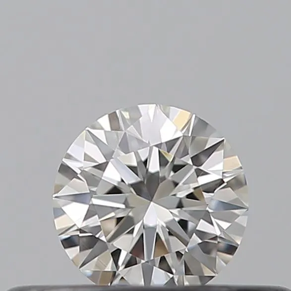 0.20ct Round Natural Diamond (Colour F, Clarity IF, Cut EX, IGI Certified)