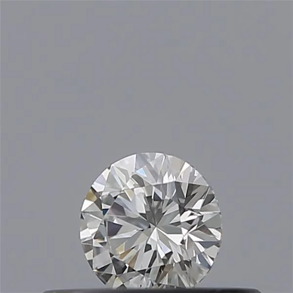 0.20ct Round Natural Diamond (Colour F, Clarity IF, Cut EX, IGI Certified)