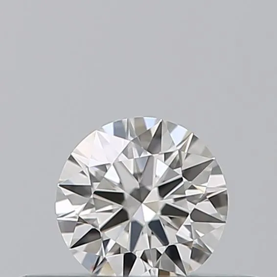 0.20ct Round Natural Diamond (Colour F, Clarity VVS1, Cut EX, GIA Certified)