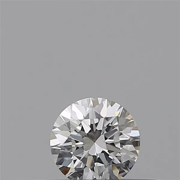 0.20ct Round Natural Diamond (Colour F, Clarity VVS1, Cut EX, GIA Certified)