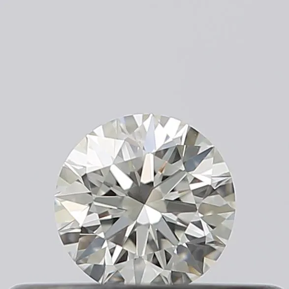 0.20ct Round Natural Diamond (Colour F, Clarity VVS2, Cut EX, IGI Certified)
