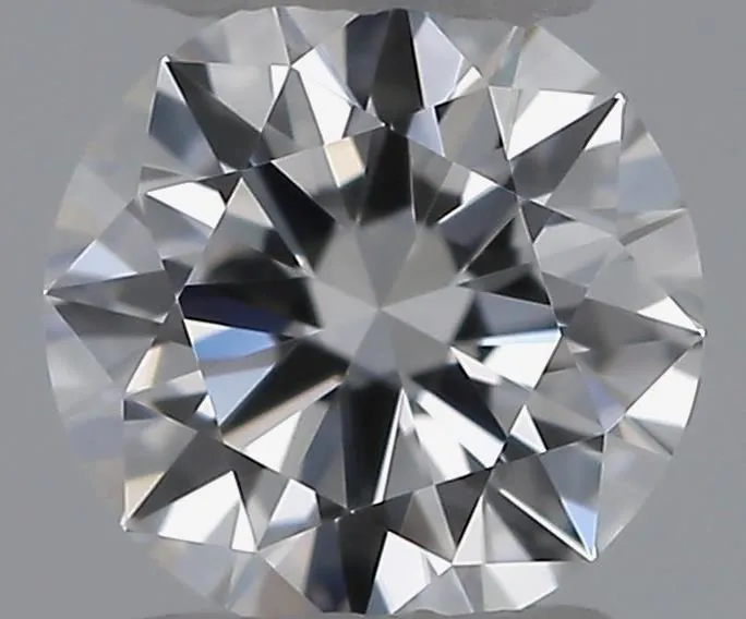 0.21ct Round Natural Diamond (Colour E, Clarity IF, Cut EX, GIA Certified)