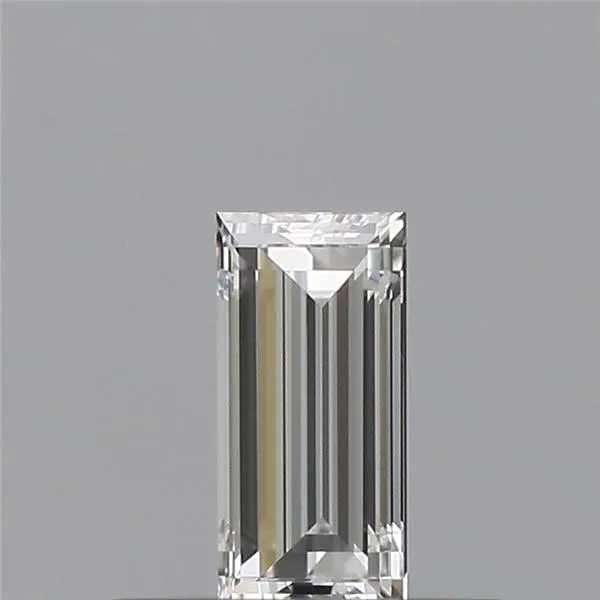 0.23ct Baguette Natural Diamond (Colour D, Clarity IF, GIA Certified)