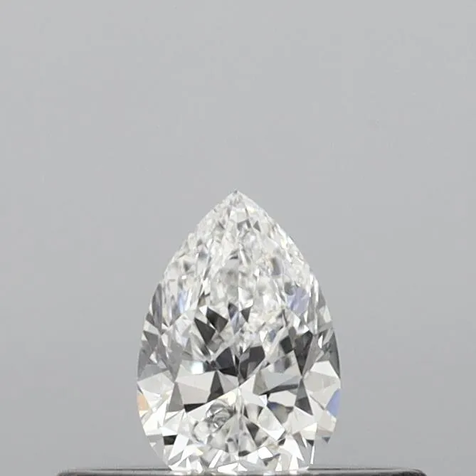 0.23ct Pear Natural Diamond (Colour F, Clarity IF, Cut VG, IGI Certified)