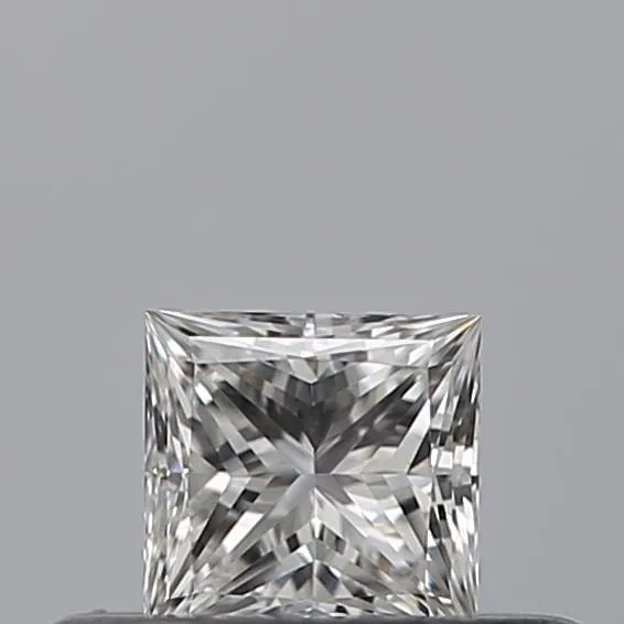 0.23ct Princess Natural Diamond (Colour D, Clarity IF, GIA Certified)