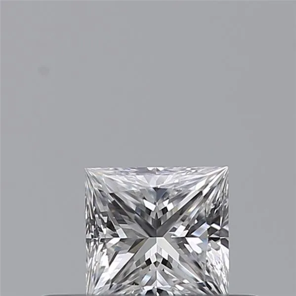 0.23ct Princess Natural Diamond (Colour D, Clarity VS2, GIA Certified)