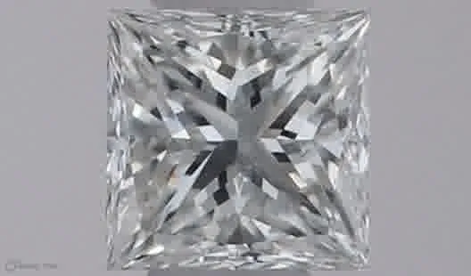 0.23ct Princess Natural Diamond (Colour F, Clarity VS2, Cut VG, IGI Certified)
