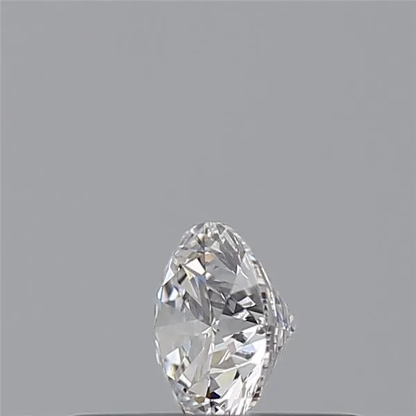 0.23ct Round Natural Diamond (Colour D, Clarity IF, Cut EX, IGI Certified)