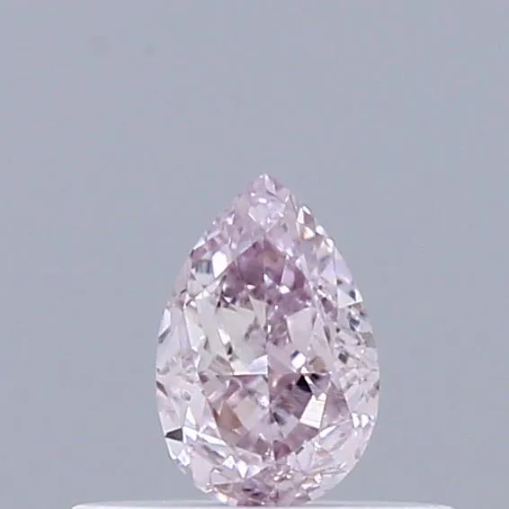 0.25ct Pear Natural Diamond (Colour Fancy Brownish Pink, Clarity SI1, GIA Certified)