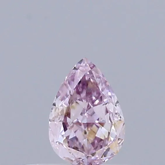 0.25ct Pear Natural Diamond (Colour Fancy Brownish Pink, Clarity SI2, GIA Certified)
