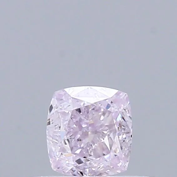 0.30ct Cushion brilliant Natural Diamond (Colour Very Light Pink, Clarity SI1, GIA Certified)