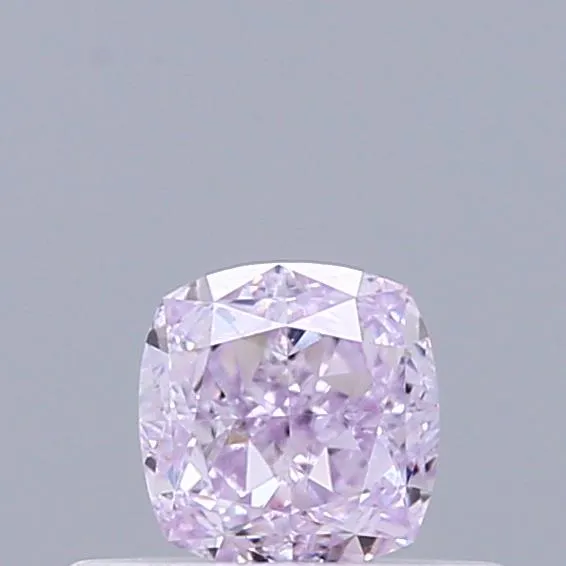 0.30ct Cushion modified Natural Diamond (Colour Fancy Light Pinkish Purple, Clarity VS2, GIA Certified)