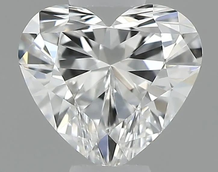 0.30ct Heart Natural Diamond (Colour E, Clarity IF, Cut EX, GIA Certified)
