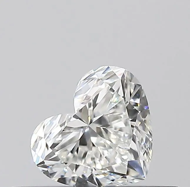 0.30ct Heart Natural Diamond (Colour H, Clarity IF, GIA Certified)