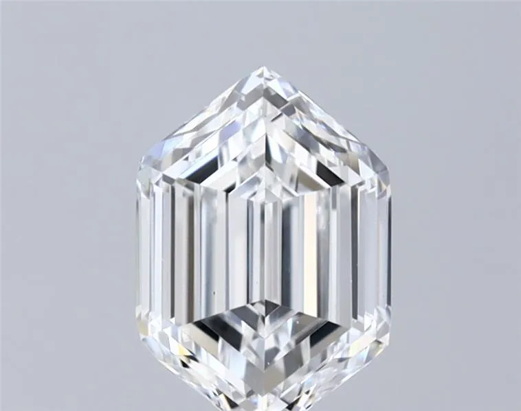 0.30ct Hexagonal Natural Diamond (Colour E, Clarity VS1, GIA Certified)
