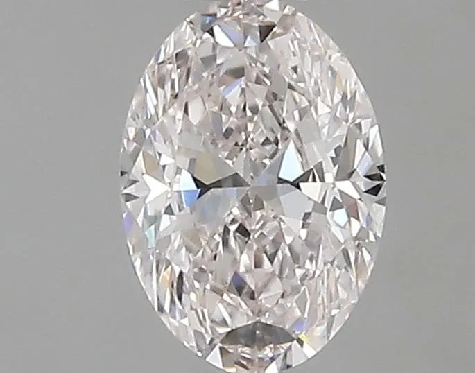 0.30ct Oval Natural Diamond (Colour Very Light Pink, Clarity VS2, GIA Certified)