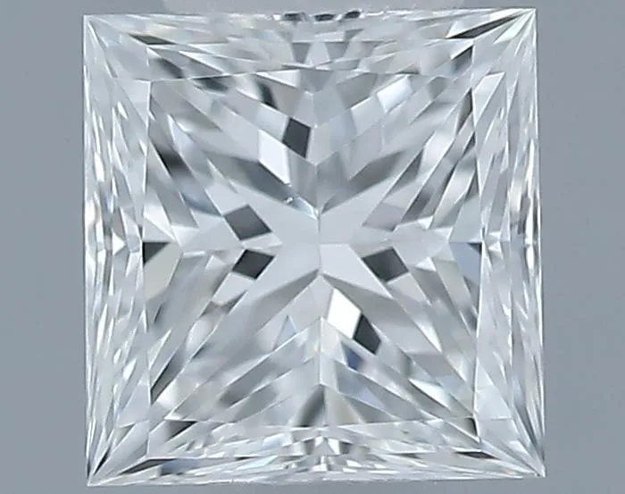 0.30ct Princess Natural Diamond (Colour F, Clarity VS2, Cut GD, GIA Certified)
