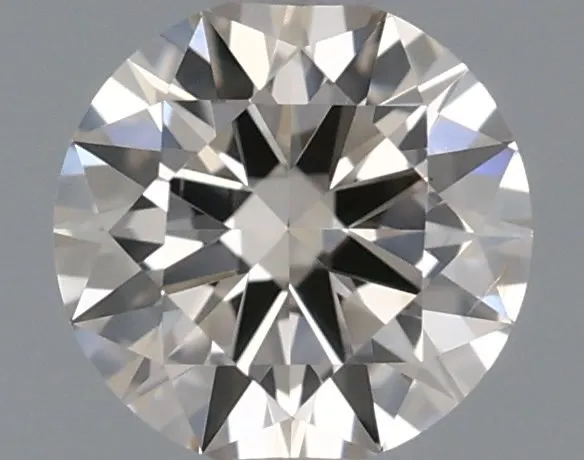 0.30ct Round Natural Diamond (Colour Very Light Brown, Clarity SI1, Cut VG, IGI Certified)