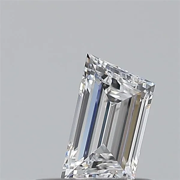 0.30ct Trapezoid Natural Diamond (Colour D, Clarity VVS2, GIA Certified)