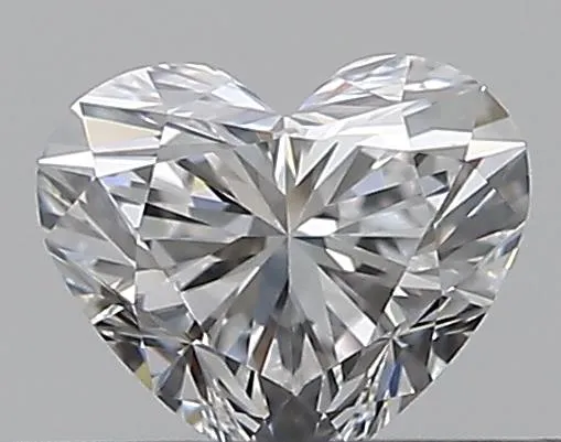 0.31ct Heart Natural Diamond (Colour E, Clarity IF, Cut EX, GIA Certified)