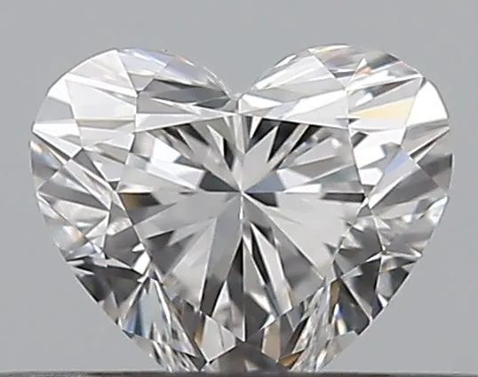 0.31ct Heart Natural Diamond (Colour E, Clarity VVS1, Cut EX, GIA Certified)