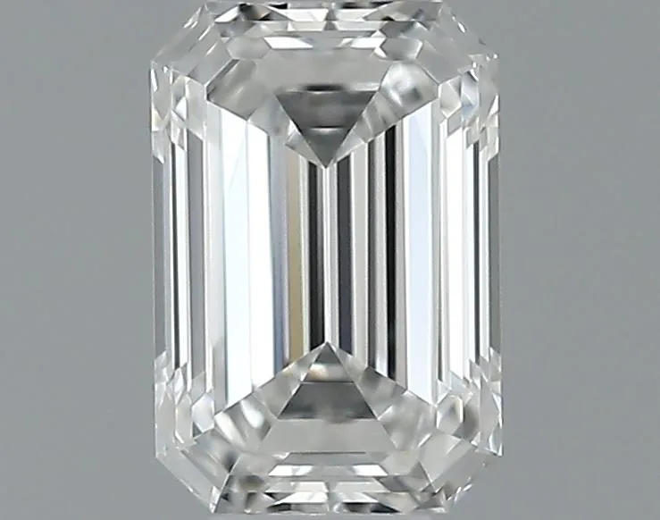 0.32ct Emerald Natural Diamond (Colour F, Clarity VVS1, Cut GD, GIA Certified)