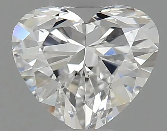 0.32ct Heart Natural Diamond (Colour D, Clarity IF, GIA Certified)
