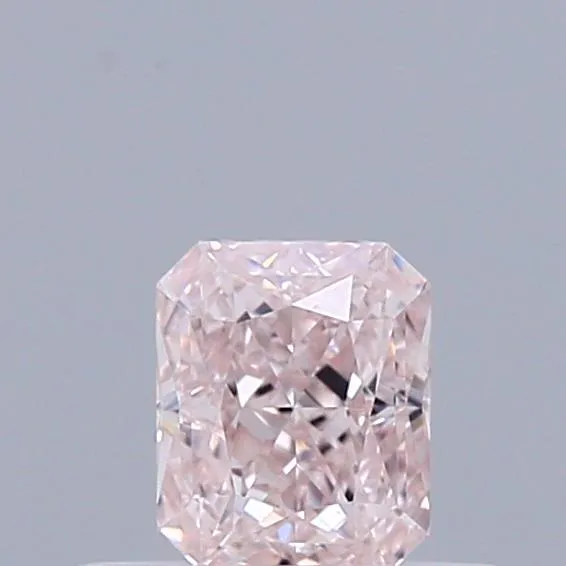 0.32ct Radiant Natural Diamond (Colour Light Pink, Clarity VS2, GIA Certified)