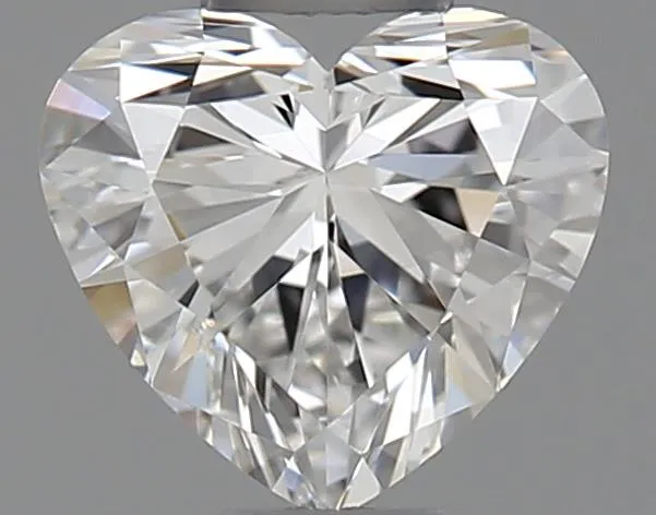 0.33ct Heart Natural Diamond (Colour E, Clarity IF, GIA Certified)