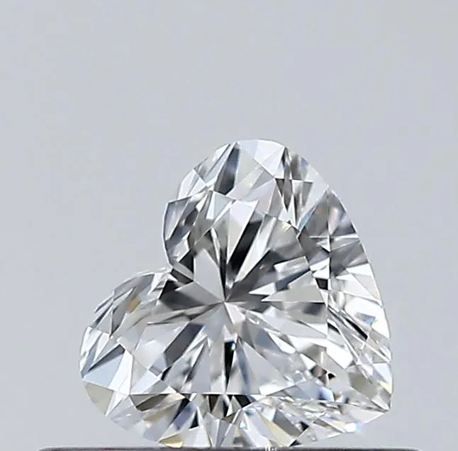 0.34ct Heart Natural Diamond (Colour D, Clarity IF, GIA Certified)