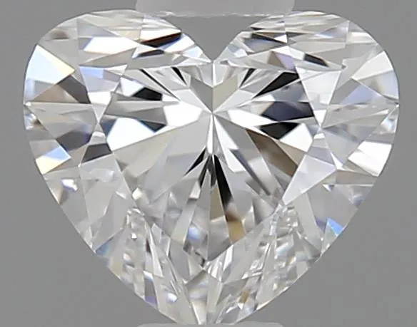 0.34ct Heart Natural Diamond (Colour D, Clarity IF, GIA Certified)