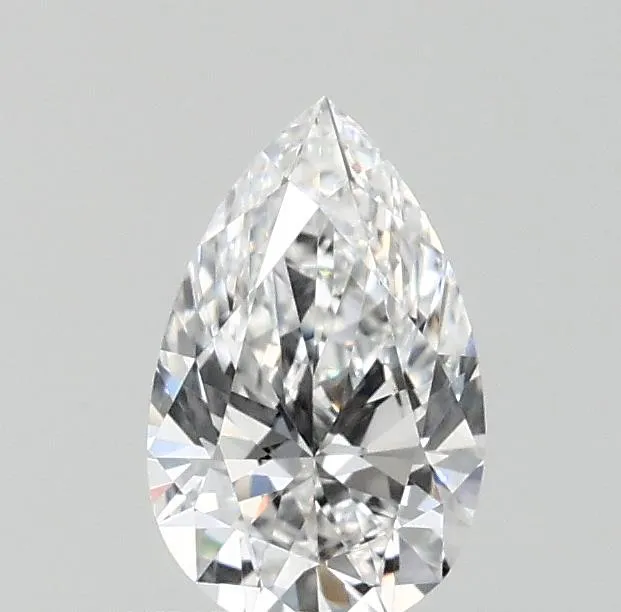 0.35ct Pear Natural Diamond (Colour D, Clarity IF, GIA Certified)