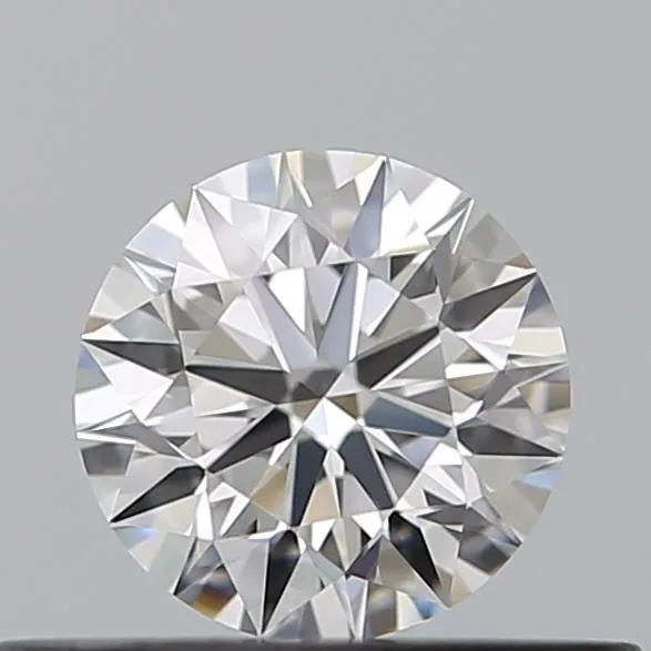 0.35ct Round Natural Diamond (Colour D, Clarity IF, Cut EX, GIA Certified)