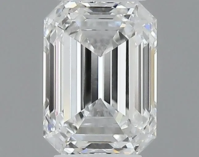 0.36ct Emerald Natural Diamond (Colour F, Clarity VVS1, Cut GD, GIA Certified)