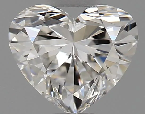 0.36ct Heart Natural Diamond (Colour F, Clarity IF, GIA Certified)