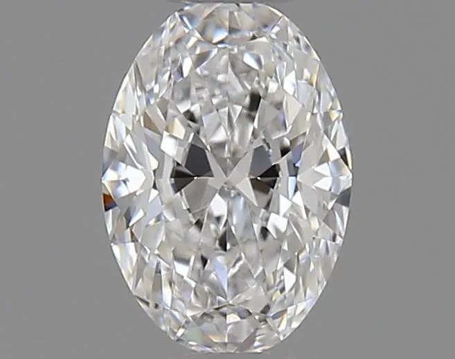 0.36ct Oval Natural Diamond (Colour D, Clarity IF, GIA Certified)