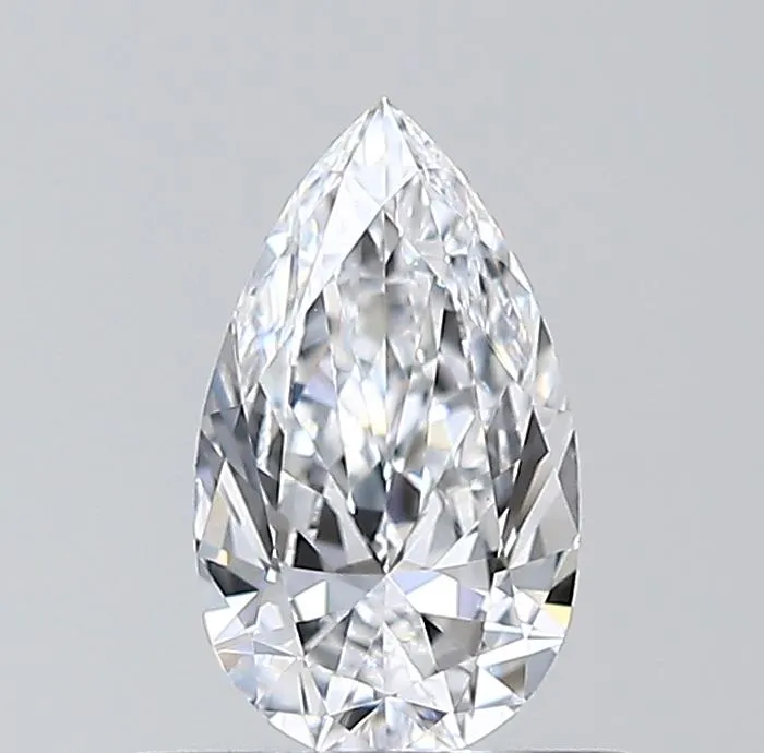 0.37ct Pear Natural Diamond (Colour D, Clarity IF, GIA Certified)