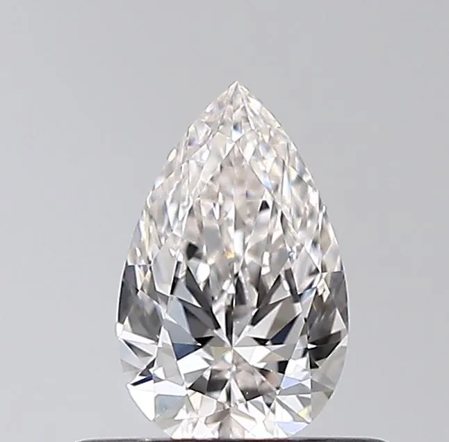 0.37ct Pear Natural Diamond (Colour H, Clarity IF, GIA Certified)