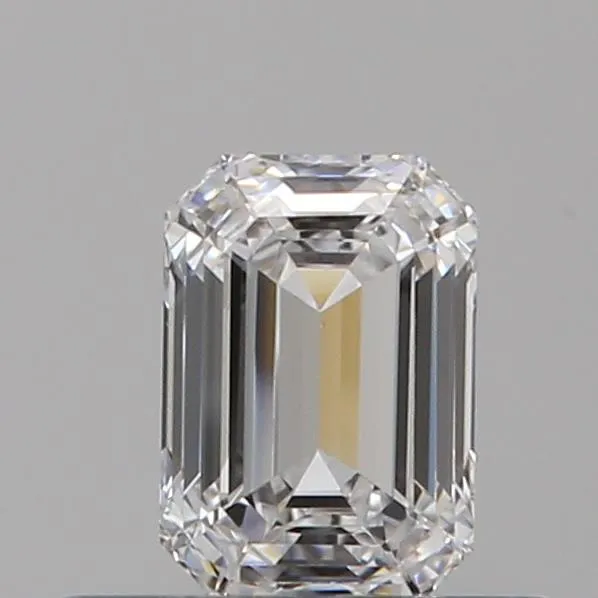 0.38ct Emerald Natural Diamond (Colour D, Clarity VVS2, GIA Certified)