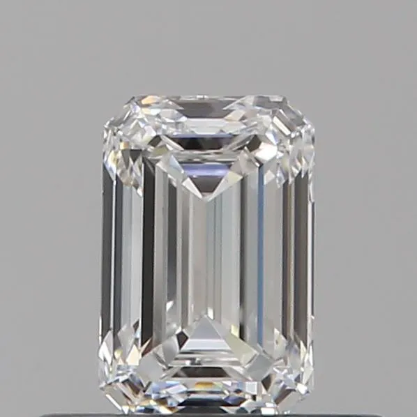 0.38ct Emerald Natural Diamond (Colour E, Clarity VVS2, GIA Certified)