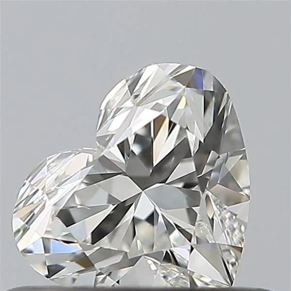 0.40ct Heart Natural Diamond (Colour H, Clarity SI1, GIA Certified)