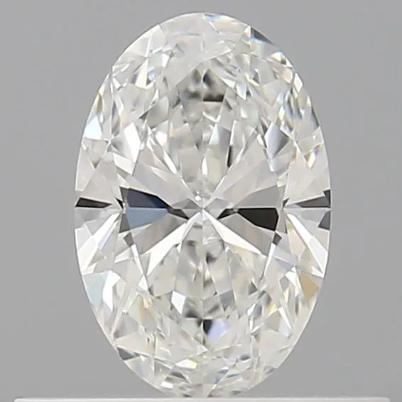0.40ct Oval Natural Diamond (Colour F, Clarity IF, GIA Certified)