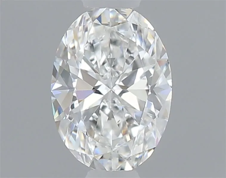 0.40ct Oval Natural Diamond (Colour F, Clarity VS2, GIA Certified)