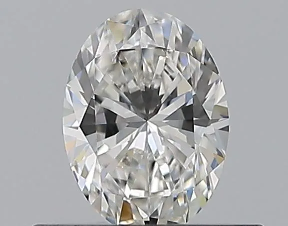 0.40ct Oval Natural Diamond (Colour F, Clarity VVS2, Cut EX, GIA Certified)