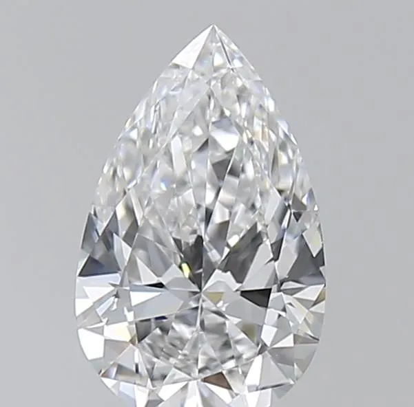 0.40ct Pear Natural Diamond (Colour D, Clarity IF, GIA Certified)