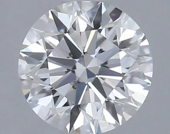 0.40ct Round Natural Diamond (Colour D, Clarity IF, Cut EX, GIA Certified)