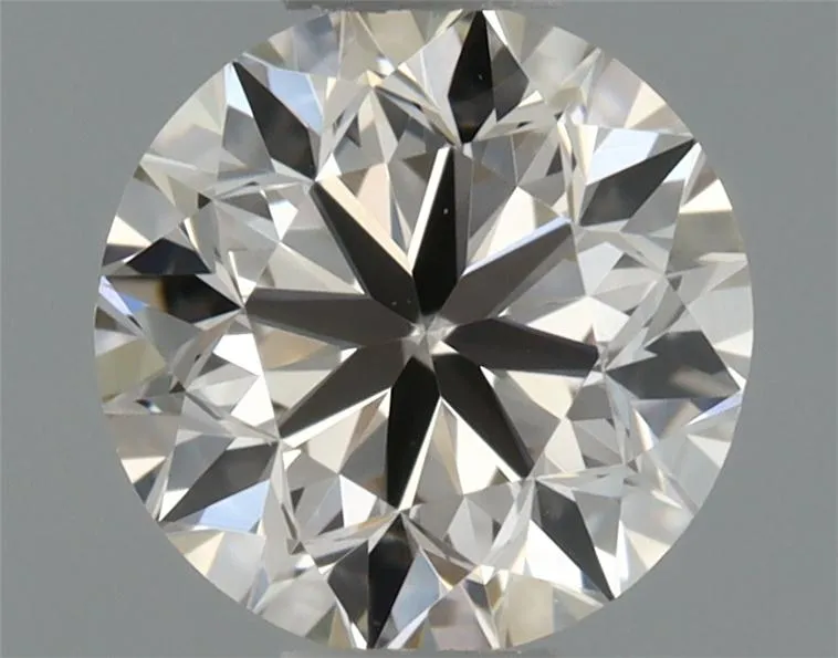 0.40ct Round Natural Diamond (Colour Faint Brown, Clarity VS1, Cut VG, GIA Certified)