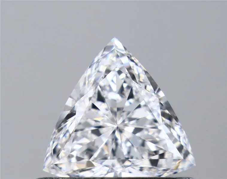 0.40ct Triangular Natural Diamond (Colour D, Clarity VVS2, GIA Certified)